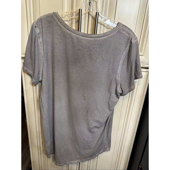 Lululemon Women's Love Crew Neck Short Sleeve Athletic T-Shirt Purple Large - Picture 2 of 9